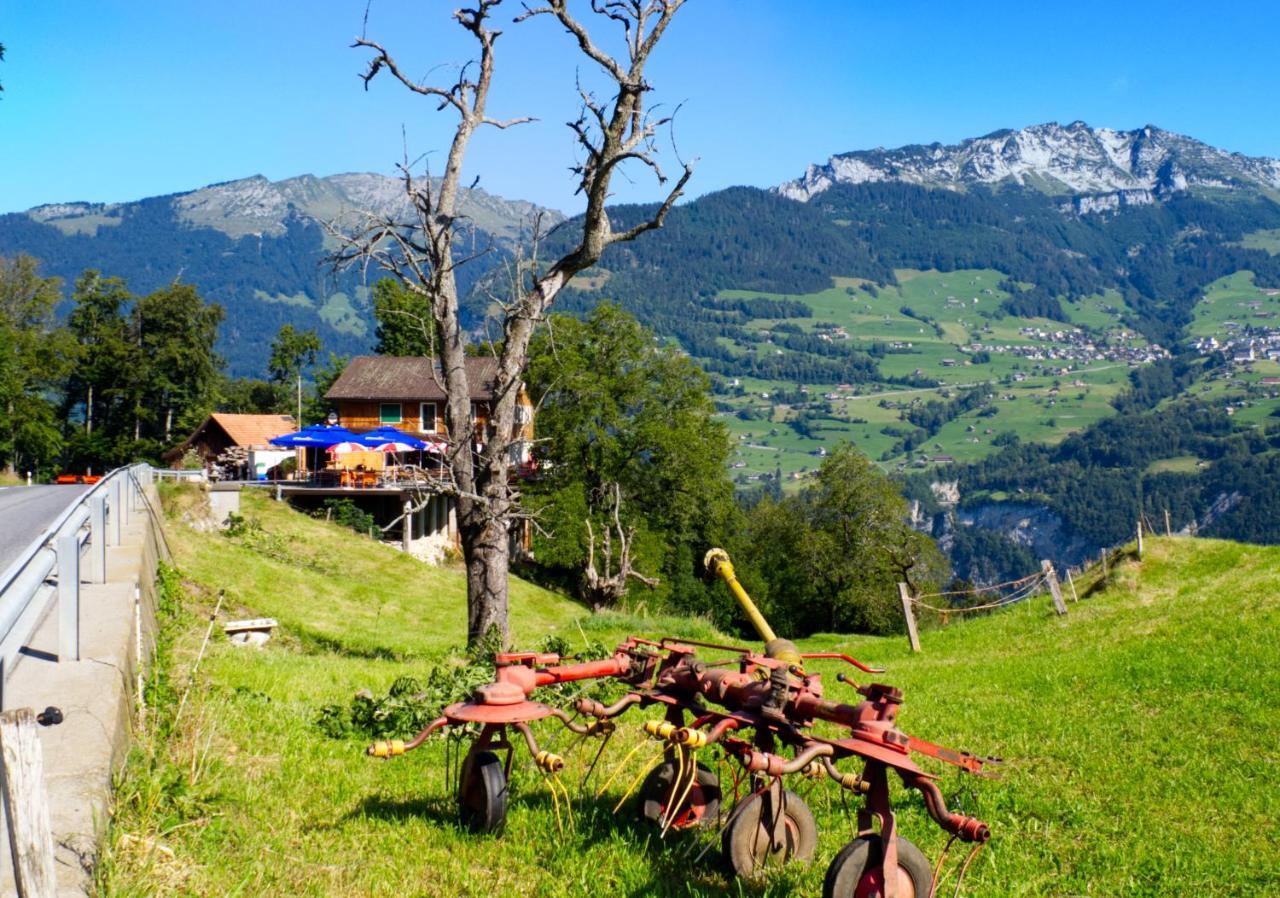 Hotel Cafe Seeblick Filzbach Exteriér fotografie
