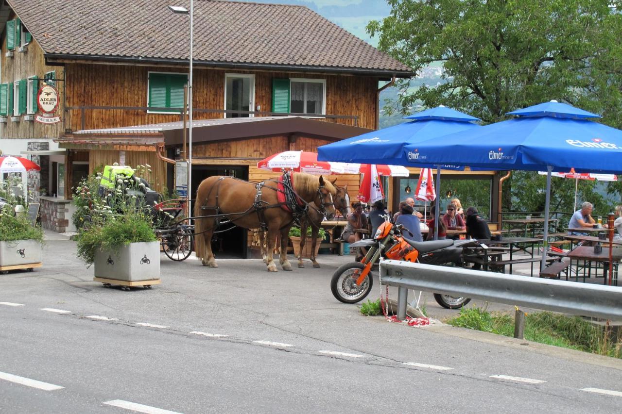 Hotel Cafe Seeblick Filzbach Exteriér fotografie