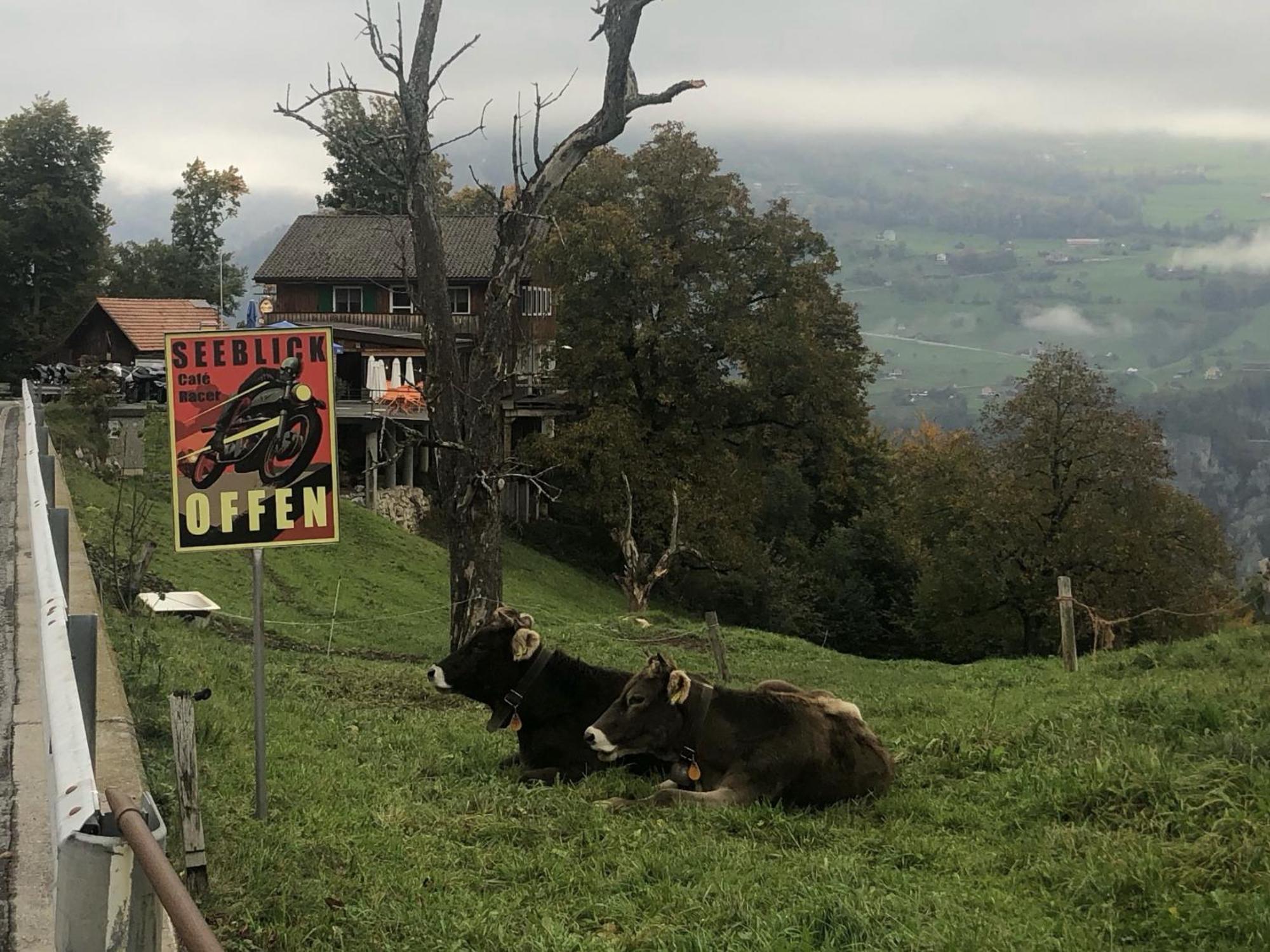 Hotel Cafe Seeblick Filzbach Exteriér fotografie